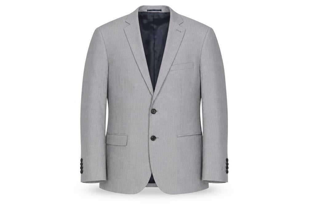 Tailor & Cutter Men's Grey Blazer - 40S Regular Fit
