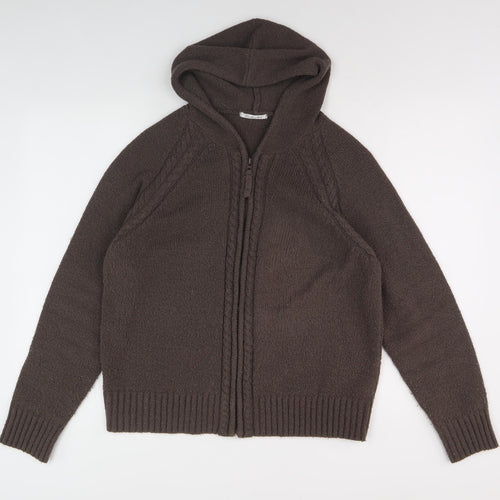 Berketex Women's Brown Hooded Jacket Size 14