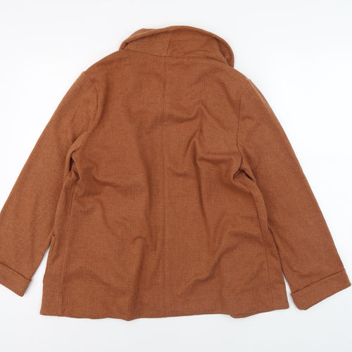 Dorothy Perkins Women's Brown Blazer Size 12 Casual