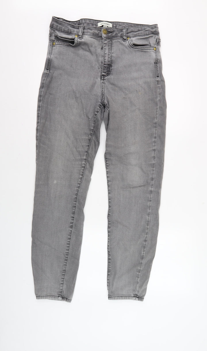 Marks and Spencer Grey Skinny Jeans Size 14