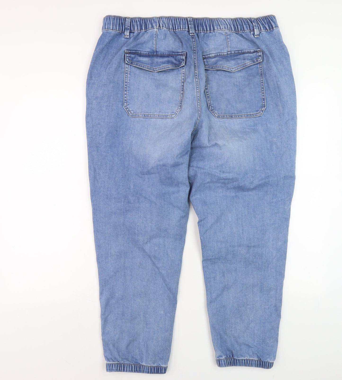 Marks and Spencer Women's Blue Tapered Jeans Size 18