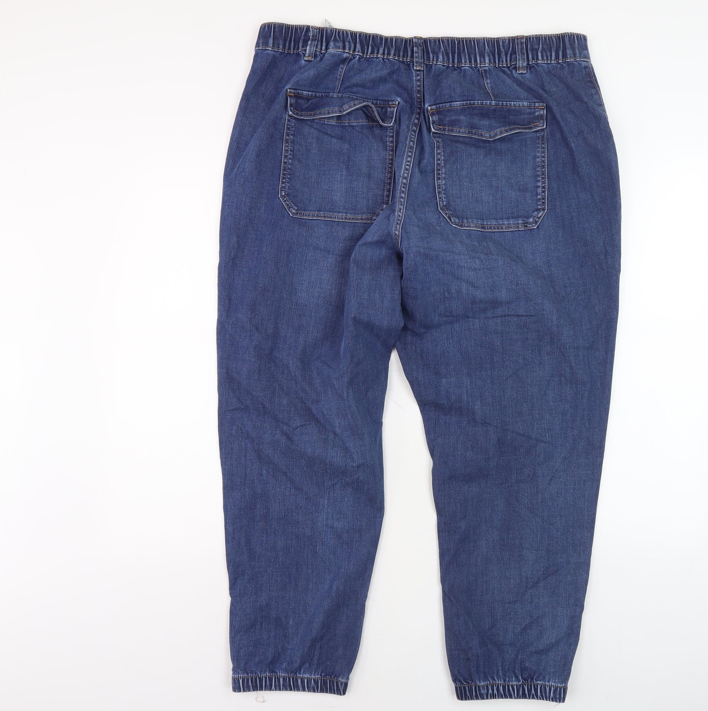 Marks and Spencer Women Blue Ankle Jeans Size 18
