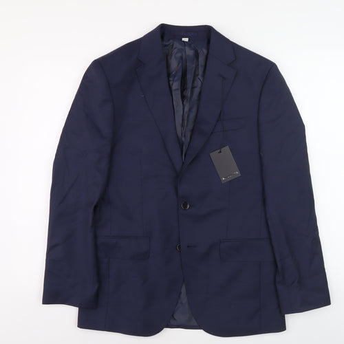 Marks and Spencer Men's Blue 40 Jacket Blazer