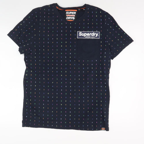 Superdry Men's Multicoloured Graphic T-Shirt, L