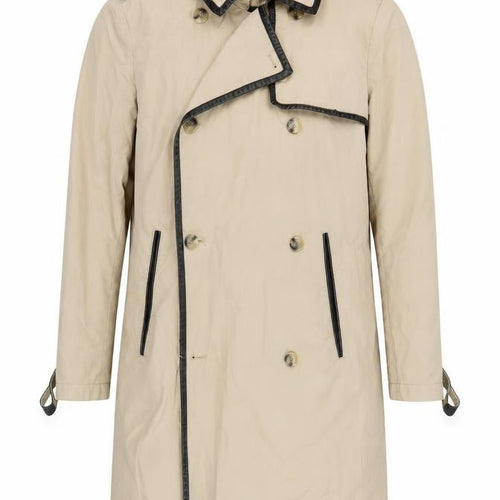 The Kooples Men's Beige Trench Coat Size 38