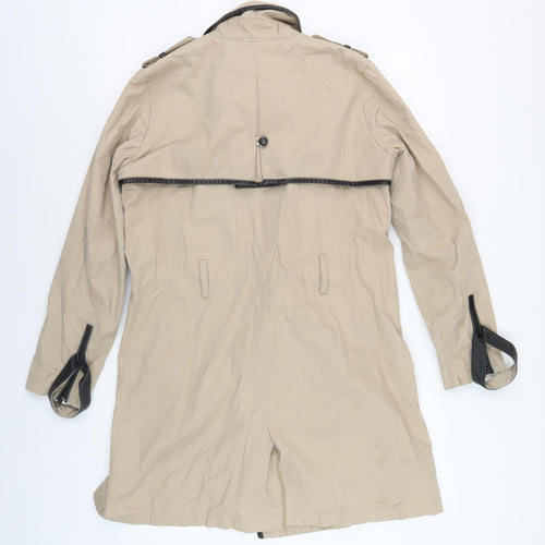 The Kooples Men's Beige Trench Coat Size 38