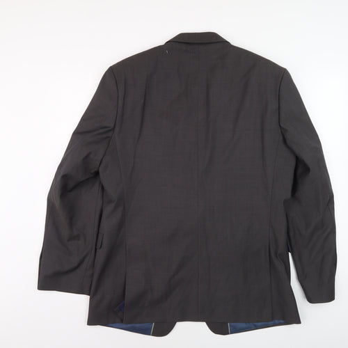 Marks and Spencer Grey Men's Blazer, 42 Chest, Regular Fit