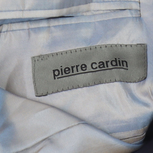 Pierre Cardin Men's Blue Blazer Jacket, Single-Breasted 40L