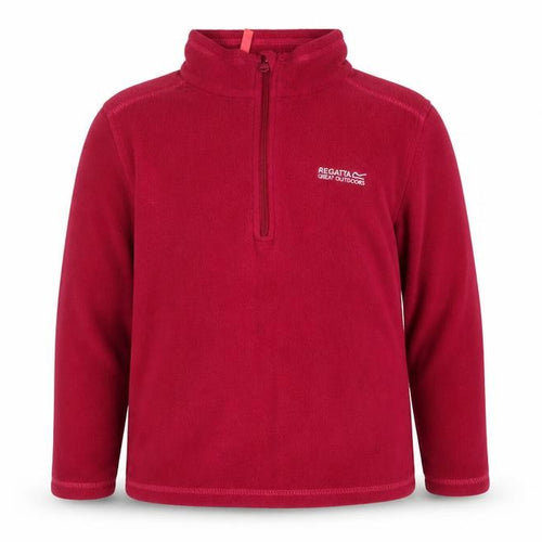 Regatta Girls Red Pullover Fleece Sweatshirt - Size 11-12