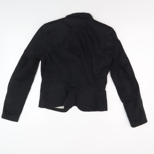 H&M Women's Black Blazer, Size 10, Regular Fit