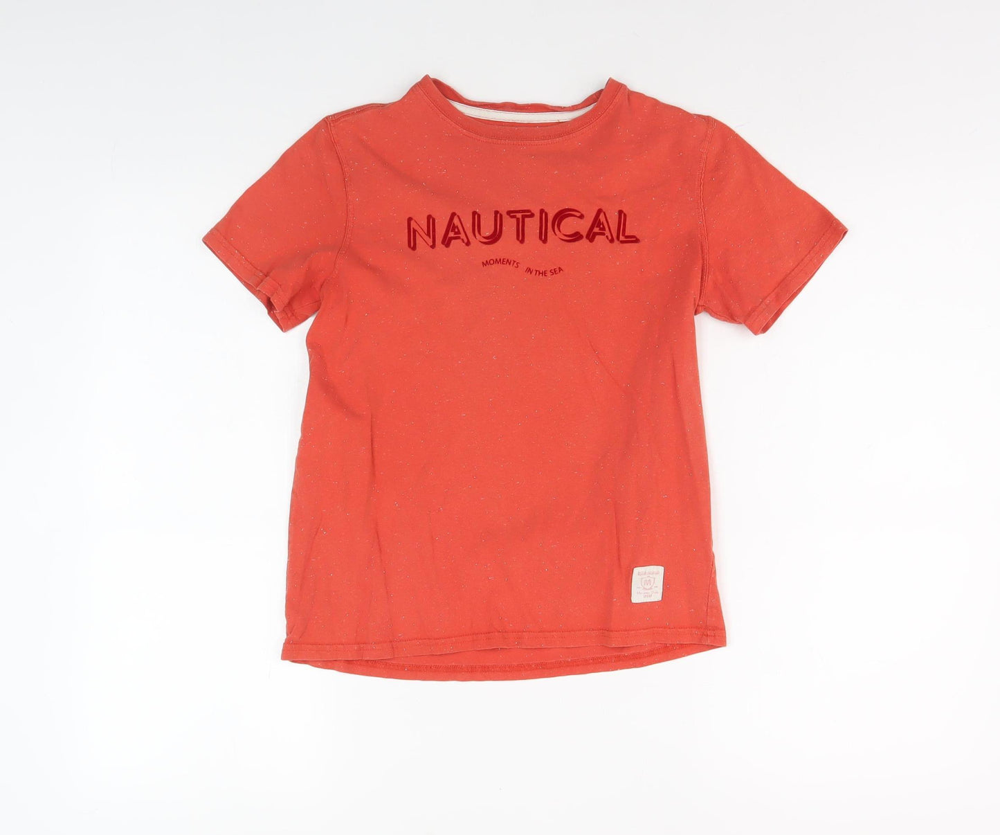 Massimo Dutti Girls Red Nautical T-Shirt 9-10 Years