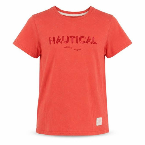 Massimo Dutti Girls Red Nautical T-Shirt 9-10 Years