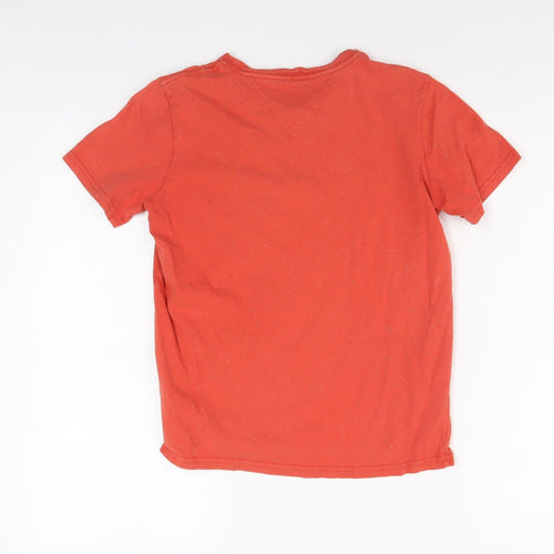 Massimo Dutti Girls Red Nautical T-Shirt 9-10 Years
