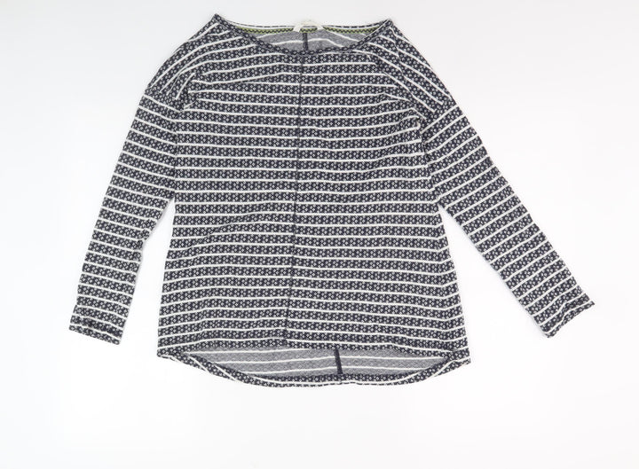 White Stuff Women Multicoloured Striped Top Size 8