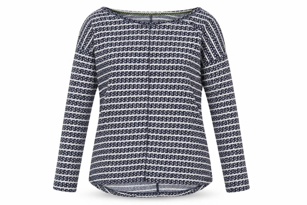Front view of White Stuff Women Multicoloured Striped Top, size 8