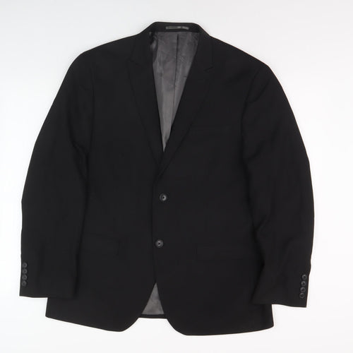 Next Men's Black Regular Suit Jacket 42R
