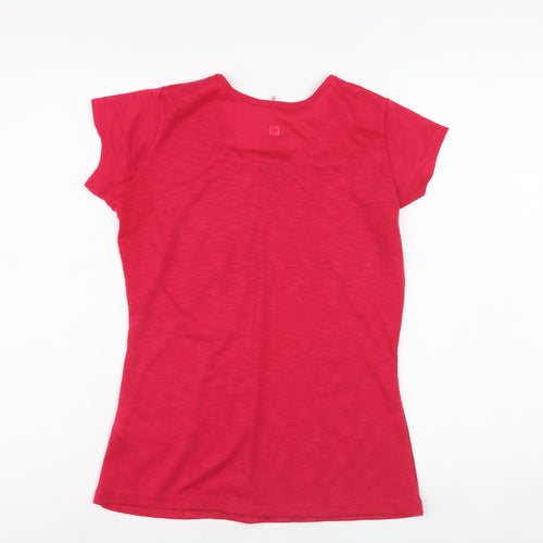 Mountain Warehouse Women's Red T-Shirt Size 8