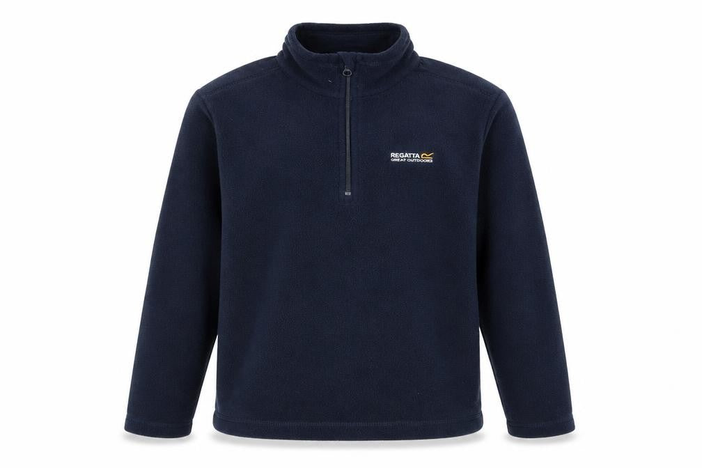 Regatta Boys Blue Fleece Zip Sweatshirt, 11-12 Years