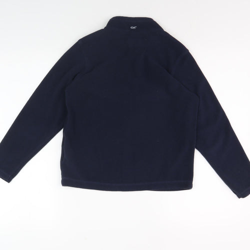 Regatta Boys Blue Fleece Zip Sweatshirt, 11-12 Years