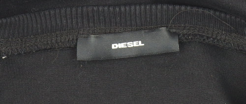 Diesel Men's Black Pullover Sweatshirt M