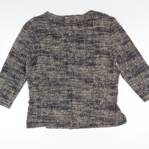 Viyella Women's Multicoloured XL Geometric Top