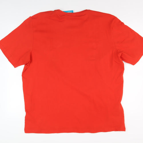 UEFA Euro 2020 Men's Red XL Sports T-Shirt