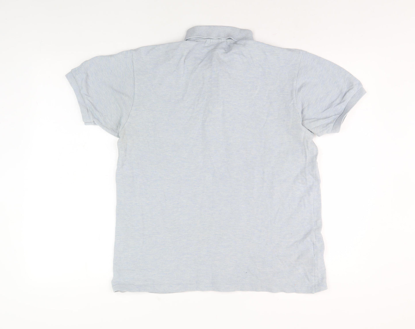 Lacoste Men's Grey Polo Shirt, Size S, Classic Fit