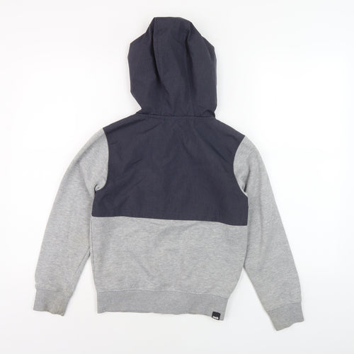 McKenzie Boys Grey Colourblock Hoodie 8-10 Yrs