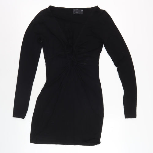 ASOS DESIGN Black Women's Long Sleeve Dress Size 12
