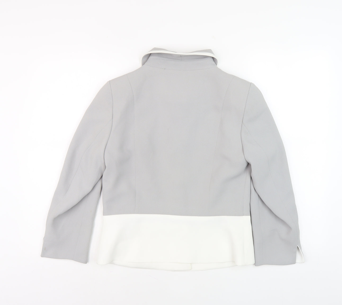 Un Jour Ailleurs Women's Grey Basic Jacket 12