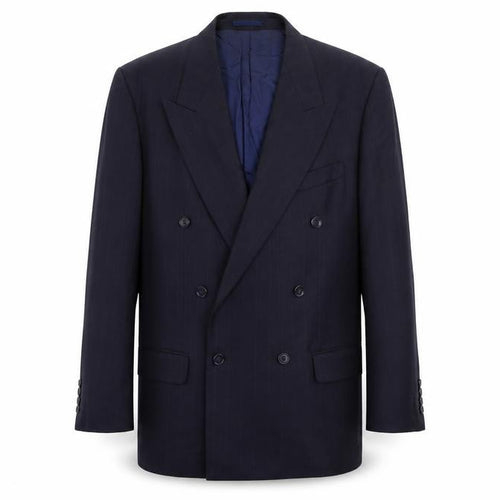 Magee Men's Blue Double-Breasted Blazer, 42