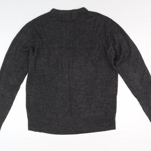 Dockers Men's Grey Pullover Jumper - L - Casual Style