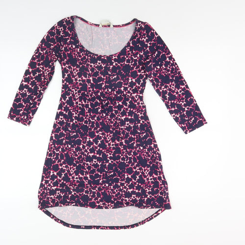Boden Women's Multicoloured Animal Print Fit & Flare Dress Size 6