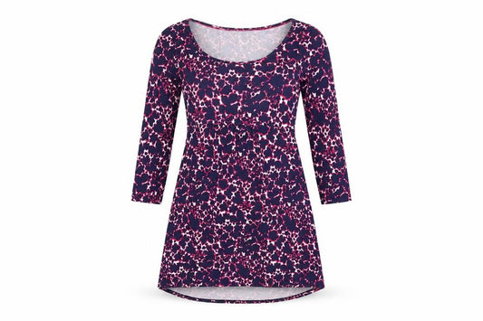 Front view of Boden Women's Multicoloured Animal Print Fit & Flare Dress, size 6