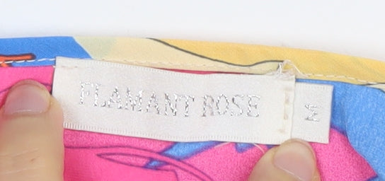 Flamant Rose Women's Floral Tie-Front Top Size S