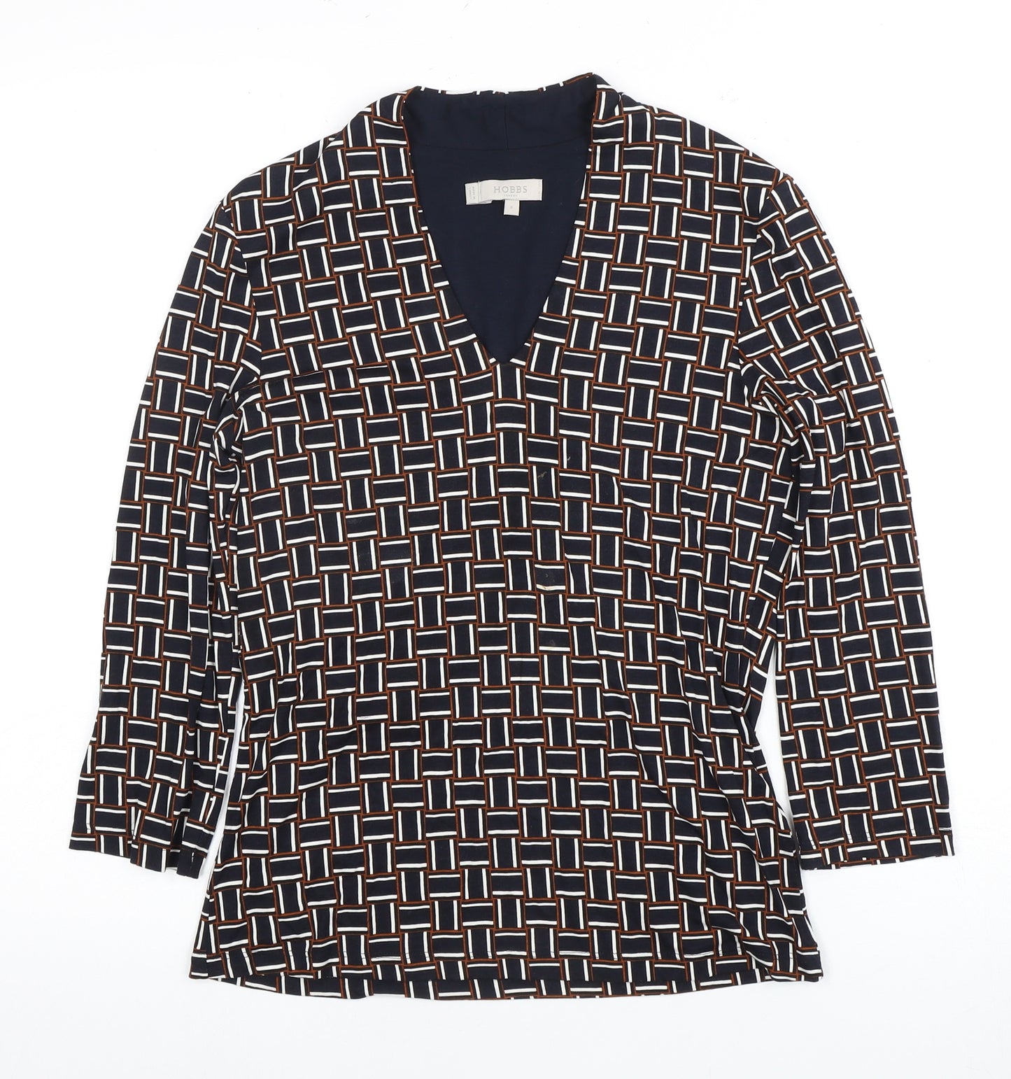 Hobbs Women's Multicoloured Geometric Blouse S
