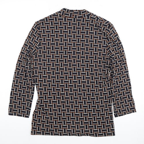 Hobbs Women's Multicoloured Geometric Blouse S
