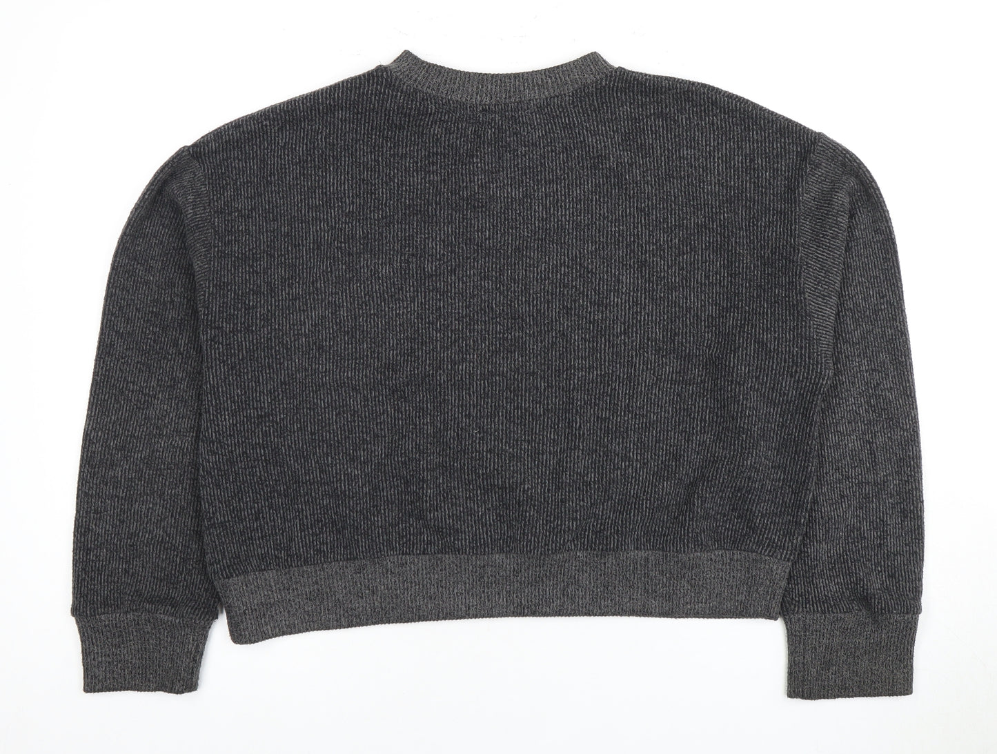 Zara Women's Grey Knit Pullover Jumper Size 12