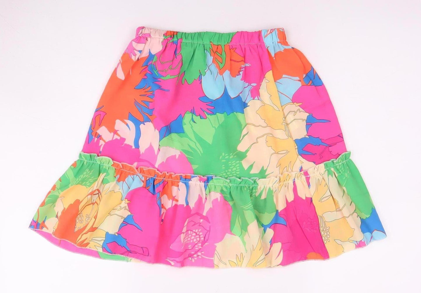Flamant Rose Women's Multicoloured A-Line Skirt Size 4