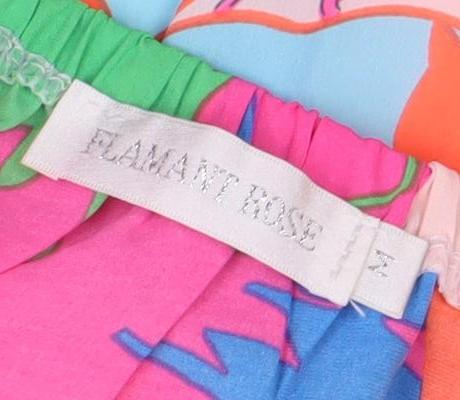 Flamant Rose Women's Multicoloured A-Line Skirt Size 4