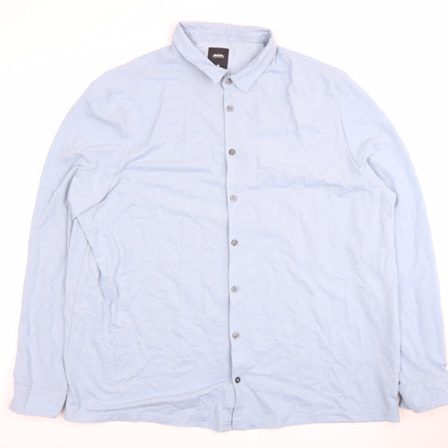 Burton Menswear London 2XL Blue Men's Dress Shirt