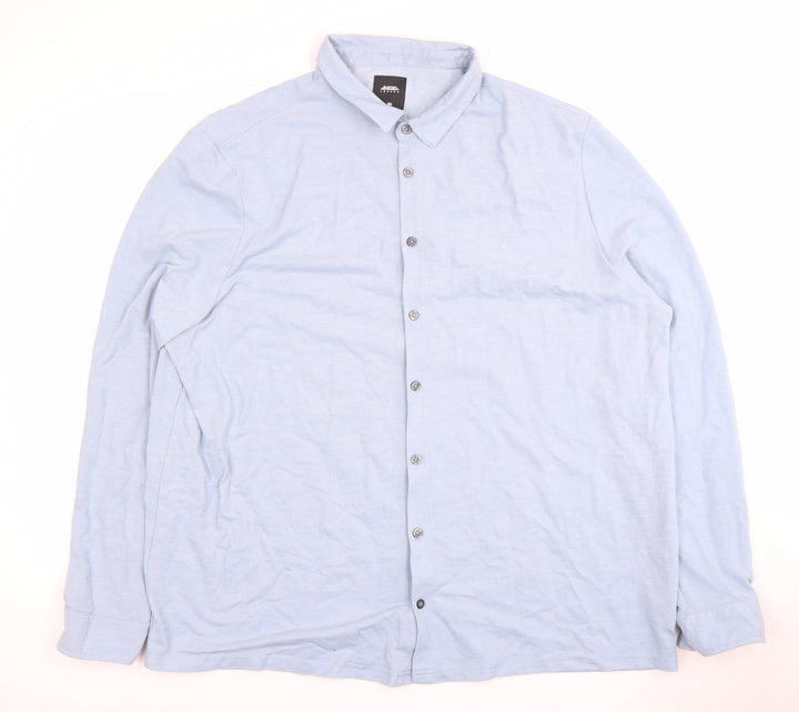 Burton Menswear London 2XL Blue Men's Dress Shirt