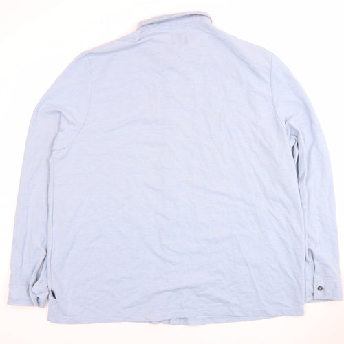 Burton Menswear London 2XL Blue Men's Dress Shirt