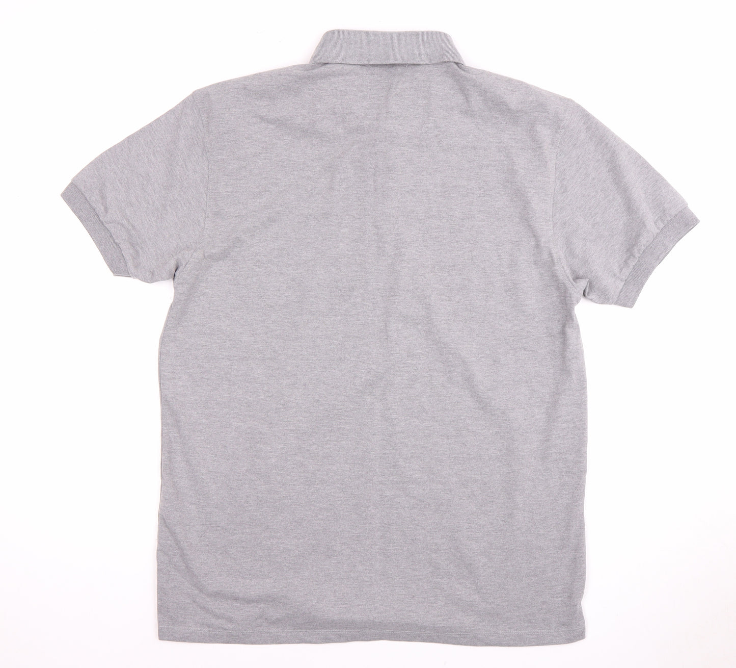 AllSaints Men's Grey XL Cotton Polo Shirt