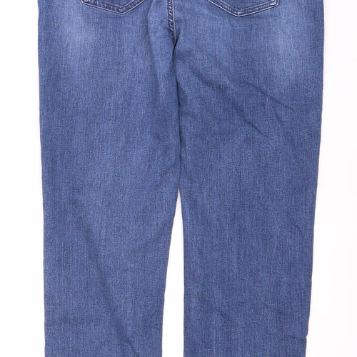 Marks and Spencer Women's Blue Straight Jeans Size 16