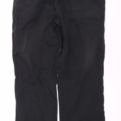 Hutson Harbour Men's Black M Cotton Trousers