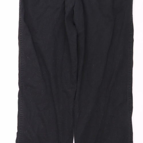 Hutson Harbour Men's Black M Cotton Trousers