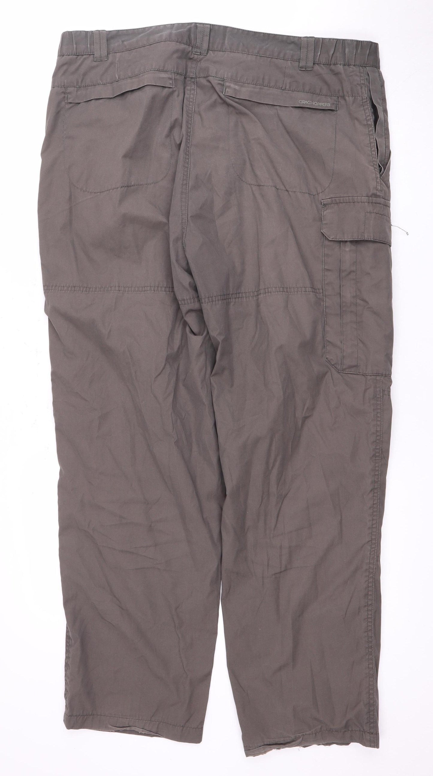 Craghoppers Men's Grey Cargo Trousers, Size L