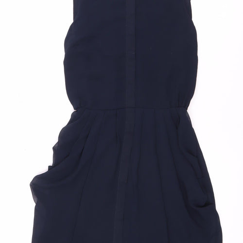 ASOS Women's Blue Sleeveless Dress, Size 6