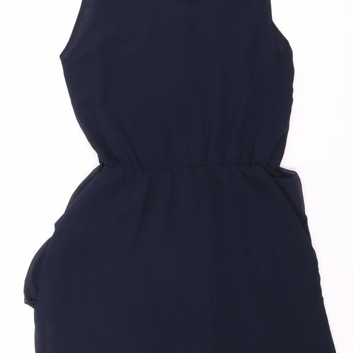 ASOS Women's Blue Sleeveless Dress, Size 6